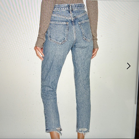 AGOLDE Riley High Rise Straight Crop Jeans 29 NWT - Picture 5 of 16